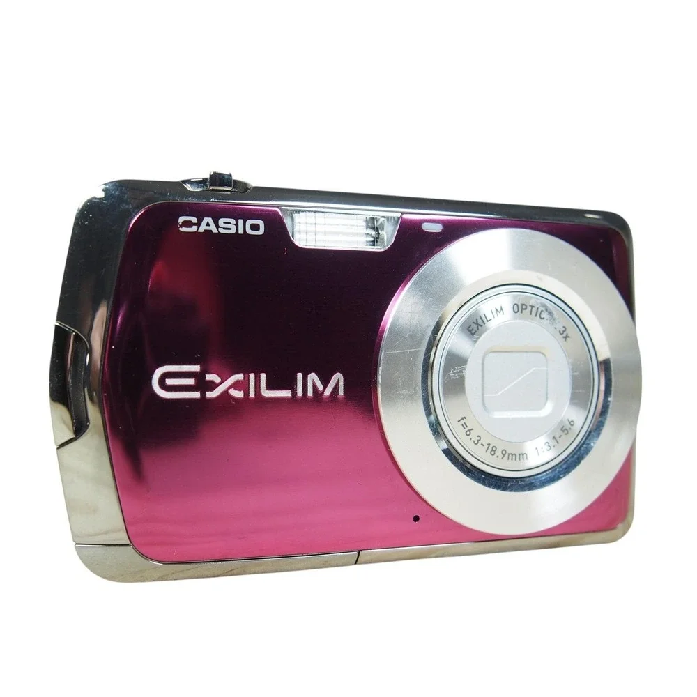 Casio Exilim EX-S5 10.1MP Digital Camera Pink Bundle w/Charger + Battery EUC